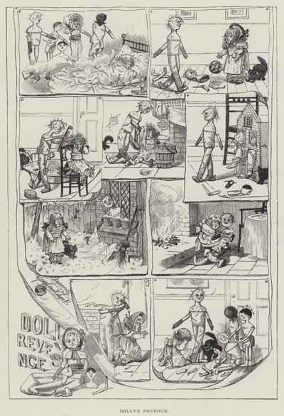 ドリーの復讐 作： George Cruikshank